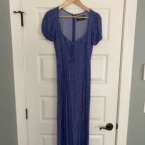 Reformation Purple Maxi Dress